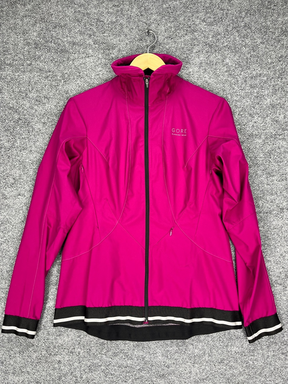 Gore Running Wear Air 2.0 Windstopper Active Shell Jacket Women’s Size XL Pink